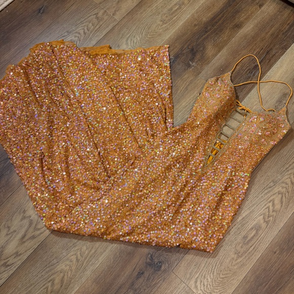 Vintage Dresses & Skirts - Vintage Y2K 100% Silk Beaded Dress Strappy Back Dress Prom Vintage Beaded Dress